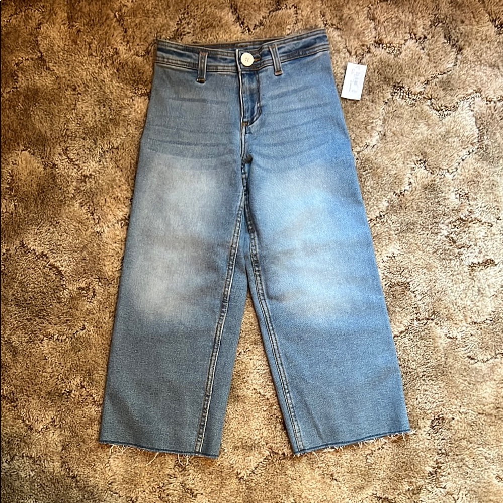 NWT Girls Wonder Nation wide leg jeans